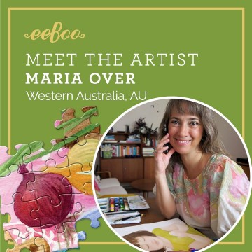 EeBoo - Pink Kitchen - 1000 Stukjes 4