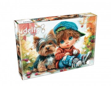 Delfy Puzzle - Pitch Perfect Pals - 1000 Stukjes 2