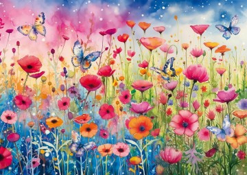 Schmidt - Poppy Field - 1000 Stukjes