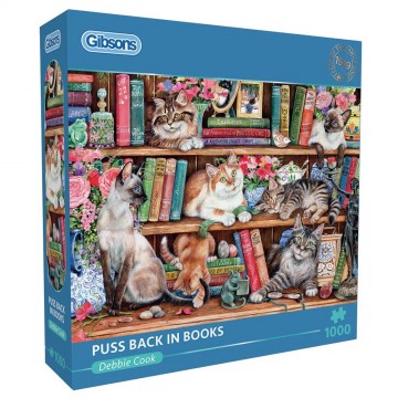 Gibsons - Puss Back in Books - 1000 Stukjes 2