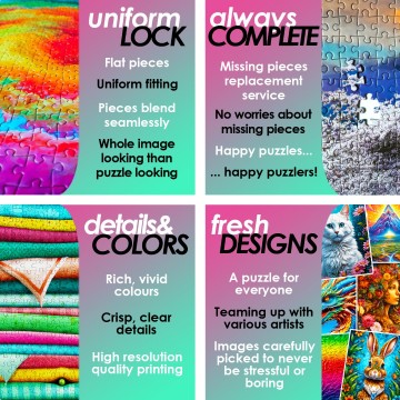 Enjoy Puzzle - Harmony Spectrum - 1000 Stukjes 8