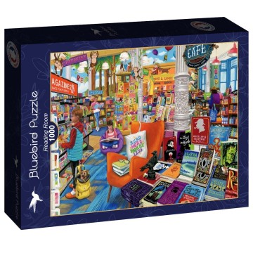 Bluebird Puzzle - Reading Room - 1000 Stukjes 2