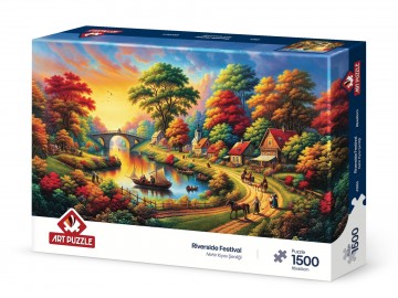 Art Puzzle - Riverside Festival - 1500 Stukjes 2