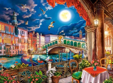 Castorland - Romantic Night in Venice - 2000 Stukjes