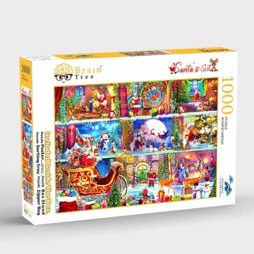 Brain Tree - Santa's Gift - 1000 Stukjes 2