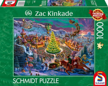Schmidt - Santa's North Pole - 1000 Stukjes 2