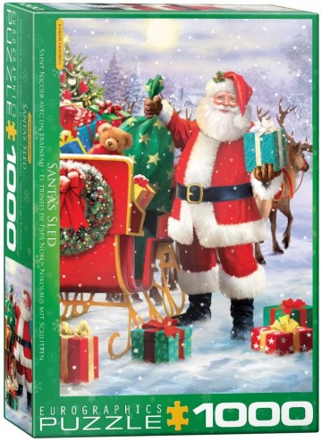 Eurographics - Santa's Sled - 1000 Stukjes 2