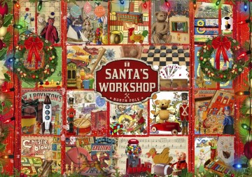 Bluebird Puzzle - Santas Workshop - 1000 Stukjes