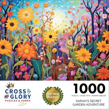 Cross & Glory - Sarah's Secret Garden - 1000 Stukjes 3
