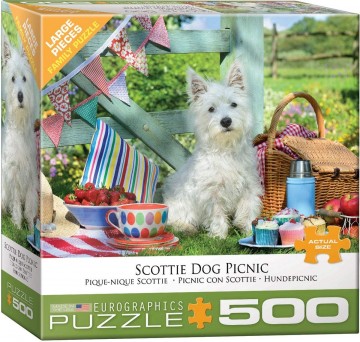 Eurographics - Scottie Dog Picnic - 500 XL Stukjes 2