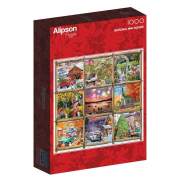 Alipson Puzzle - Seasonal Nine Square - 1024 Stukjes 2