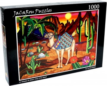 JaCaRou Puzzle - Ship of the Desert - 1000 Stukjes 2