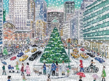 Galison - Snowfall on Park Avenue - 1000 Stukjes