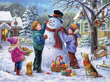 Bits and Pieces - Snowman's Finishing Touches - 500 Stukjes