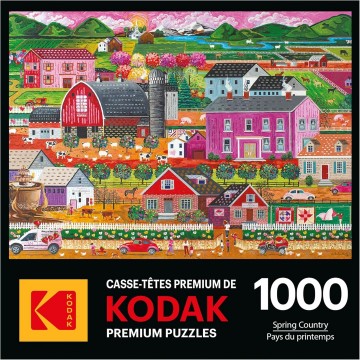 RoseArt - Kodak Premium - Spring Country - 1000 Stukjes 3