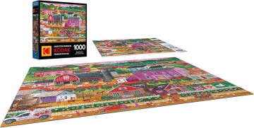 RoseArt - Kodak Premium - Spring Country - 1000 Stukjes 4