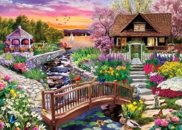 Masterpieces Premium - Spring on the Shore - 1000 Stukjes