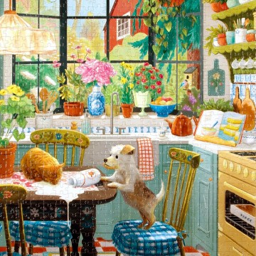 EeBoo - Springtime Kitchen - 1000 Stukjes 4