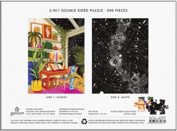 Galison - Stargaze - 500 Stukjes (2 in 1 Puzzel) 5