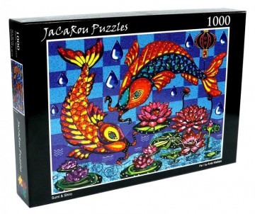 JaCaRou Puzzle - Sumi & Shiro - 1000 Stukjes 2