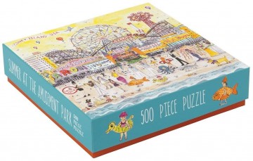 Galison - Summer at the Amusement Park - 500 Stukjes 3