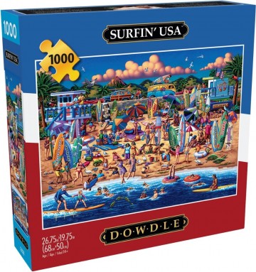 Buffalo Games - Surfin' USA - 1000 Stukjes 2