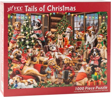 Vermont Christmas Company - Tails of Christmas - 1000 Stukjes 2