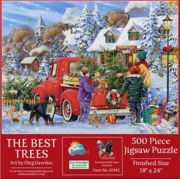 SunsOut - The Best Trees - 500 Stukjes 3