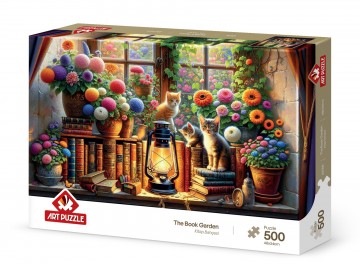 Art Puzzle - The Book Garden - 500 Stukjes 2