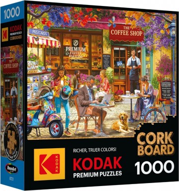 RoseArt Kodak Premium - The Coffee Shop - 1000 Stukjes Schade 2