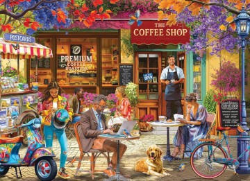 RoseArt Kodak Premium - The Coffee Shop - 1000 Stukjes Schade
