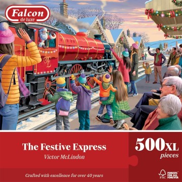 Falcon de Luxe - The Festive Express - 500 XL Stukjes 2