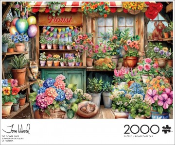 Buffalo Games - The Flower Shop - 2000 Stukjes 3