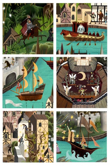 Laurence King - The World of Shakespeare - 1000 Stukjes 5