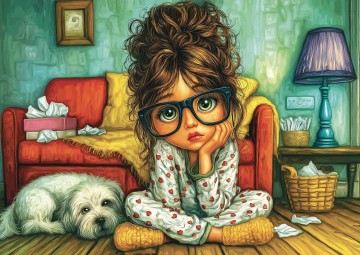 Delfy Puzzle - Together in Stillness - 1000 Stukjes