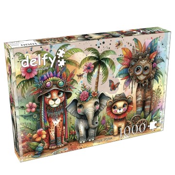 Delfy Puzzle - Tropic Style - 1000 Stukjes 2