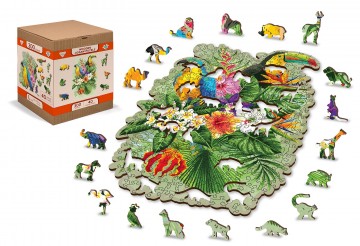 Wooden.City - Tropical Birds - 300 Stukjes 2