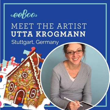 EeBoo - Swedish Holiday Kitchen - 1000 Stukjes 6