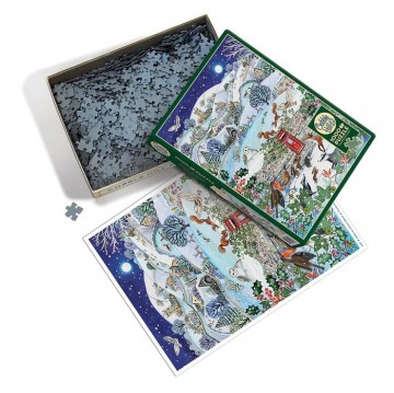 Cobble Hill - Village on a Winter Night - 1000 Stukjes 3