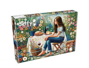 Delfy Puzzle - Waiting for Company - 1000 Stukjes 2