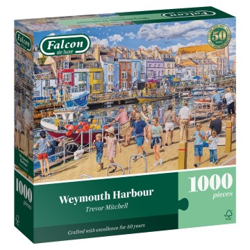 Falcon de Luxe - Weymouth Harbour - 1000 Stukjes 2