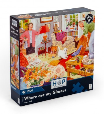 The House of Puzzles - Where Are My Glasses? - 1000 Stukjes 2
