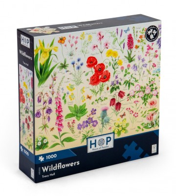 The House of Puzzles - Wildflowers - 1000 Stukjes 2