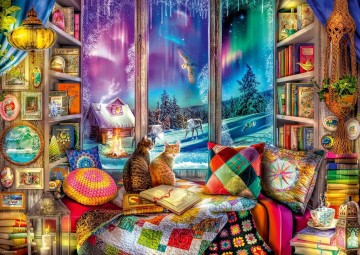 Ravensburger - Winter Reading Nook - 1000 Stukjes