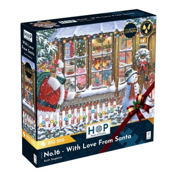 The House of Puzzles - With Love From Santa - 500 XL Stukjes 2