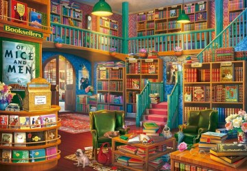 Educa - Wonderful Bookshop - 1000 Stukjes