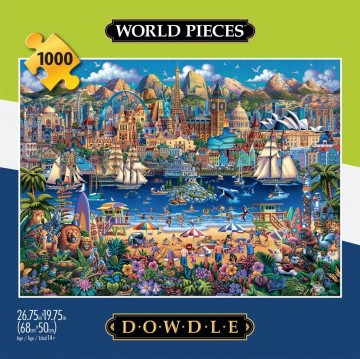 Buffalo Games - World Pieces - 1000 Stukjes 3
