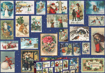 Penny Puzzle - Ye Old Christmas Greetings - 1000 Stukjes