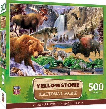 Masterpieces - Yellowstone National Park - 500 Stukjes 2